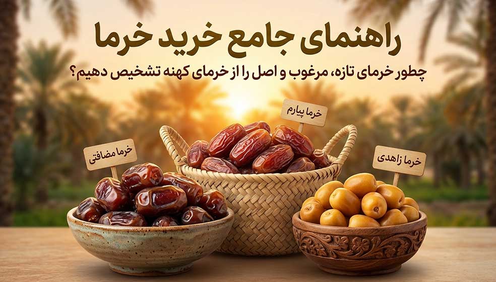 راهنمای جامع خرید خرما