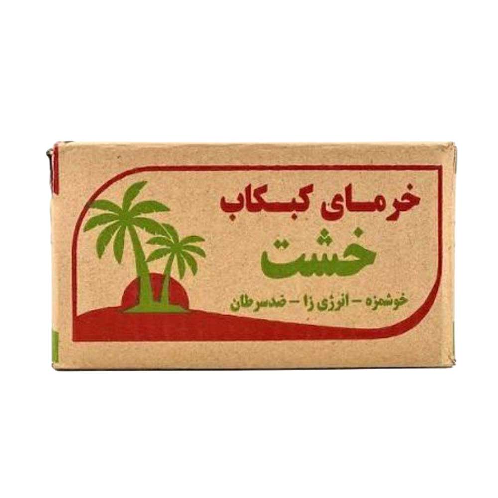 بسته بندی خرمای کبکاب خشت در جعبه مقوایی قهوه ای اقتصادی